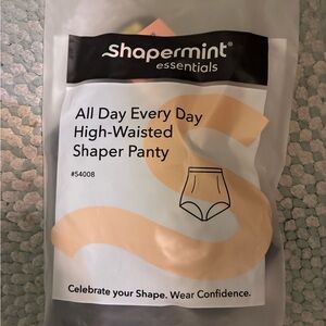 Shapermint Essentials High-Waisted Shaper Panty - Black